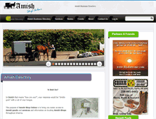 Tablet Screenshot of amishshoponline.com